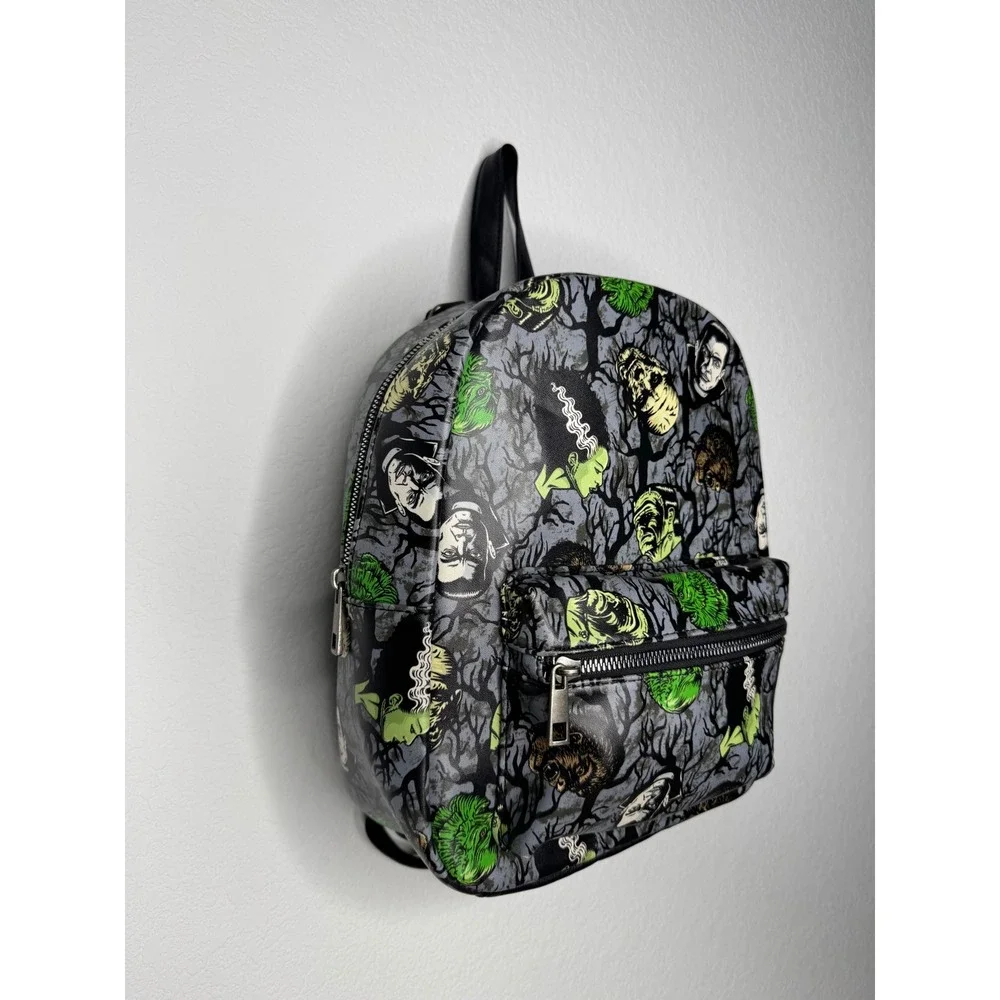 Universal Studios Bioworld Monsters Mini Backpack Frankenstein Dracula Wolfman